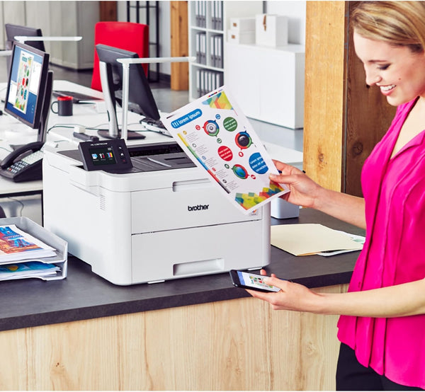 Brother HL-L3270CDW Compact Wireless Digital Color Printer with NFC