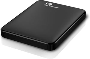 WD Elements Portable External Hard Drive - 500 GB, Black