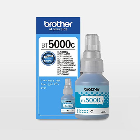 BROTHER BT5000 CYAN INK CARTRIDGE