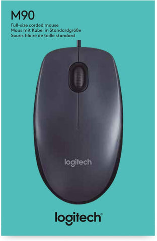 LOGITECH WIRED MOUSE 90