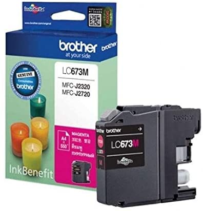 BROTHER LC673 MAGENTA INK CARTRIDGE