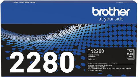 BROTHER TN2280 BLACKTONER CARTRIDGE