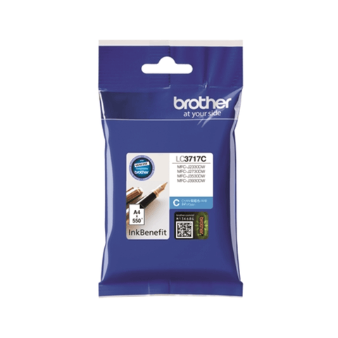 Brother LC3717 Cyan Ink Cartridge