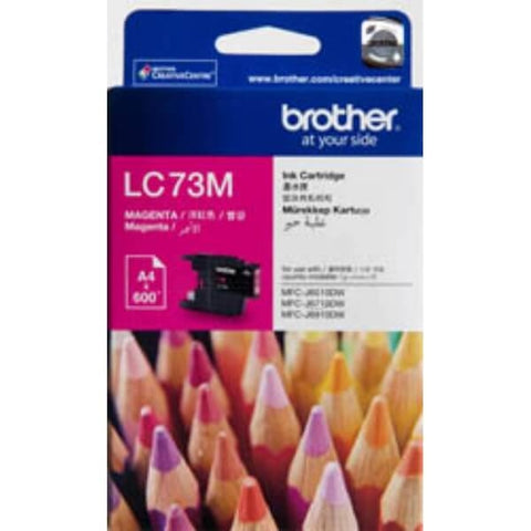 BROTHER LC73 MAGENTA INK CARTRIDGE