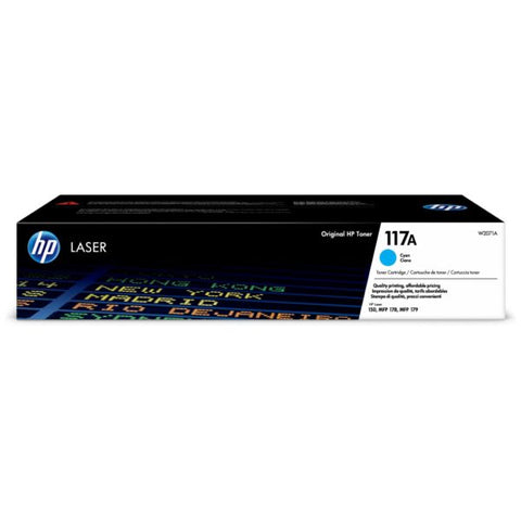 HP 117A CYAN TONER CARTRIDGE