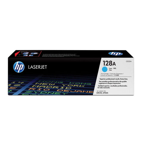 HP 128A CYAN TONER CARTRIDGE