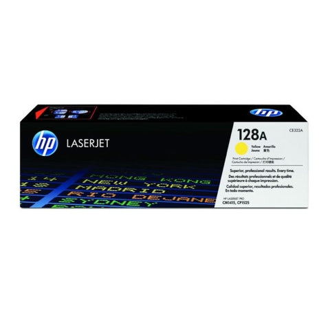 HP 128A YELLOW TONER CARTRIDGE