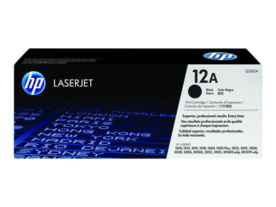 HP 12A BLACK TONER CARTRIDGE