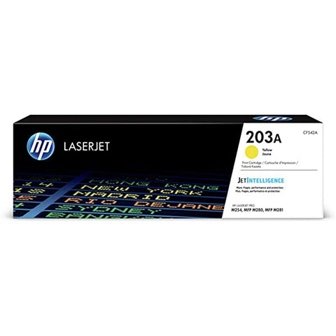 HP 203A Yellow Toner Cartridge