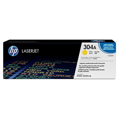 HP 304A YELLOW TONER CARTRIDGE