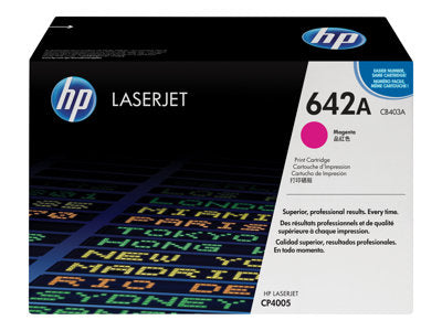 HP 642A MAGENTA TONER CARTRIDGE