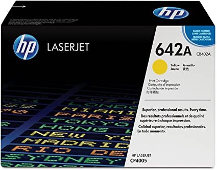 HP 642A YELLOW TONER CARTRIDGE