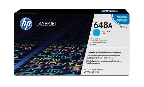 HP 648A CYAN TONER CARTRIDGE