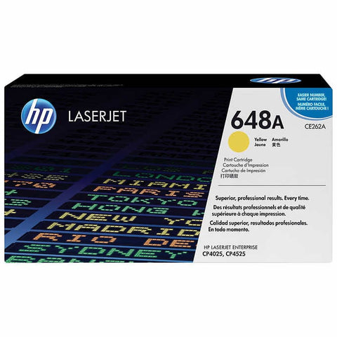 HP 648A YELLOW TONER CARTRIDGE