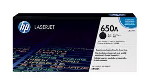 HP 650A BLACK TONER CARTRIDGE