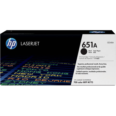 HP 651A BLACK TONER CARTRIDGE