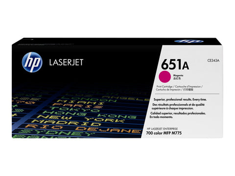 HP 651A MAGENTA TONER CARTRIDGE