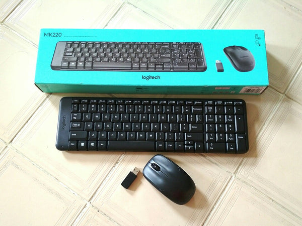 LOGITECH WIRELESS KEYBOARD WITH MOUSE MK220